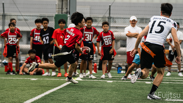 🏈FFFC（フロンティアーズ・フラッグフットボールクラブ）卒業イベント🏈 - フロンティア―ズ - Fujitsu Sports : 富士通