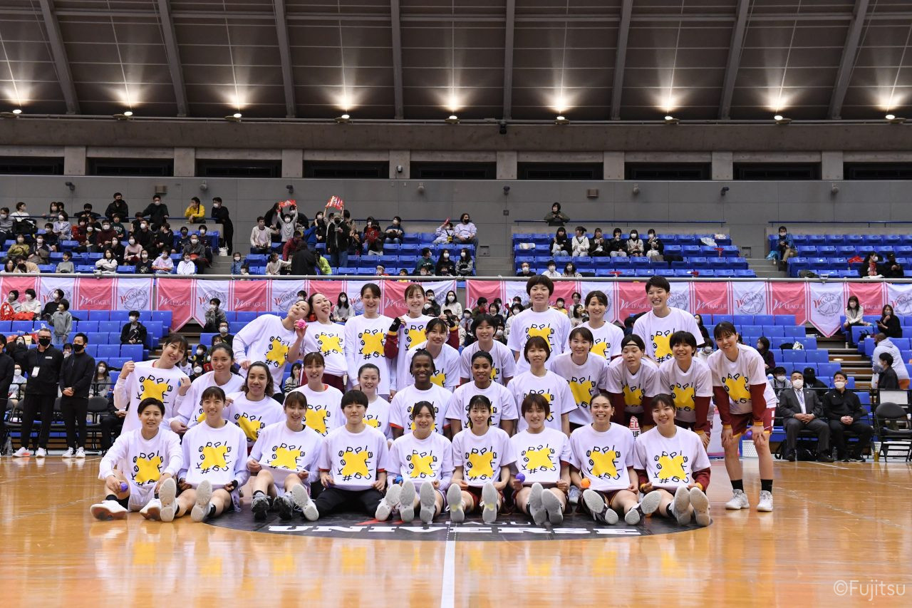 それぞれの力を結集して レッドウェーブ Fujitsu Sports 富士通