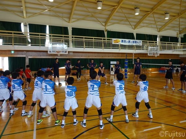 バレー教室  2019年08月25日