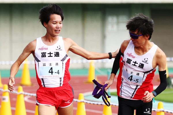 第66回東日本実業団対抗駅伝競走大会  開催地 熊谷スポーツ文化公園陸上競技場（熊谷スポーツ文化公園陸上競技場及び公園内特設周回コース【7区間74.6km】）